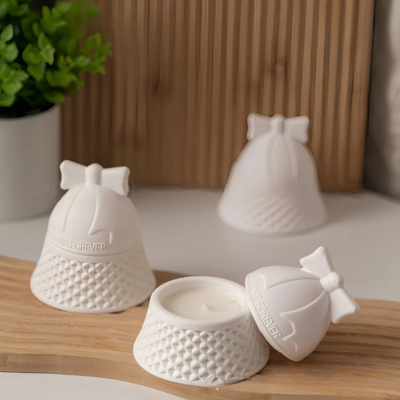 Ceramic Candle Vessel - Stampo in silicone a forma di