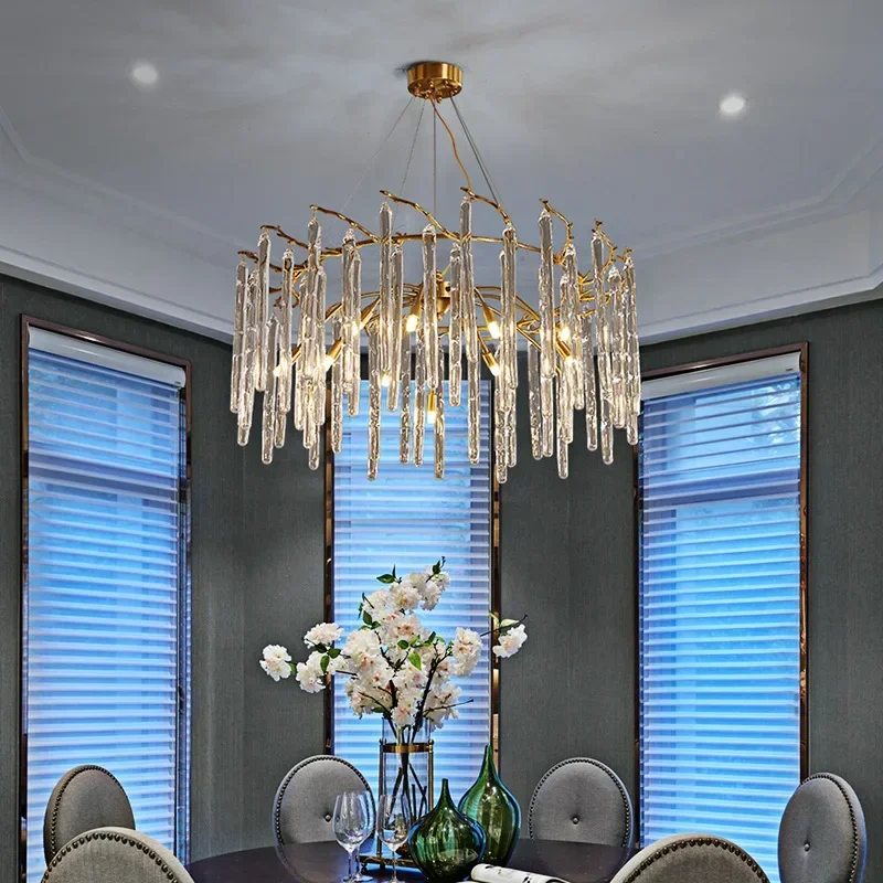 Lampade da soffitto in cristal - Interior Design Luxury Living Room recensione e prezzo