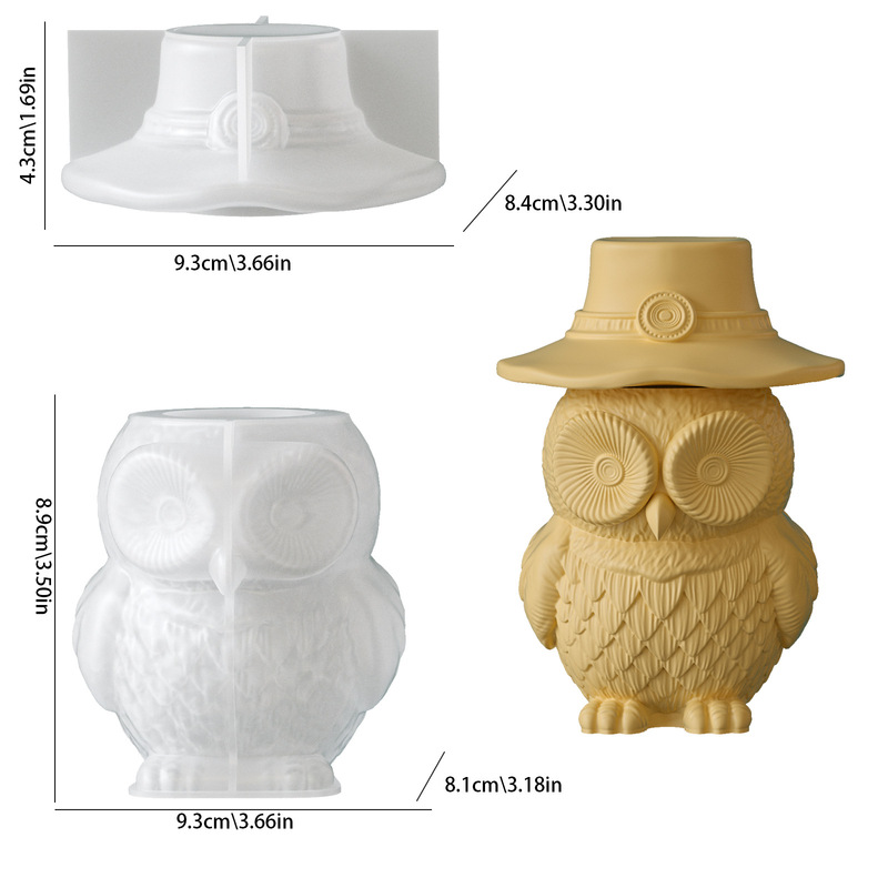 Set di 2 stampi in silicone pe - Ceramic Candle Vessel recensione e prezzo