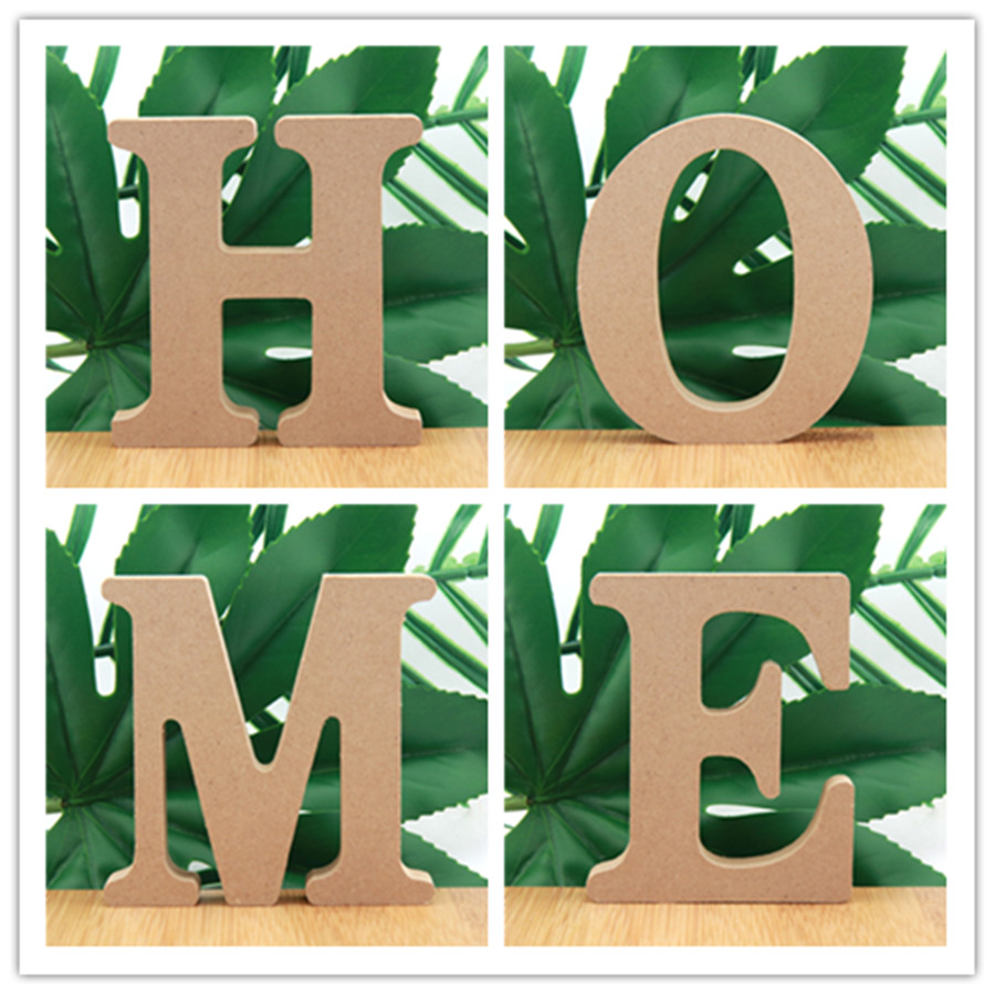 1 pz 10 cm Colore Legno Letter - Interior Design Quotes recensione e prezzo
