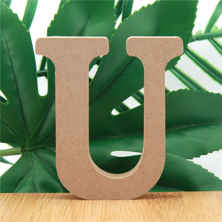 1 pz 10 cm Colore Legno Letter - Interior Design Quotes recensione e prezzo