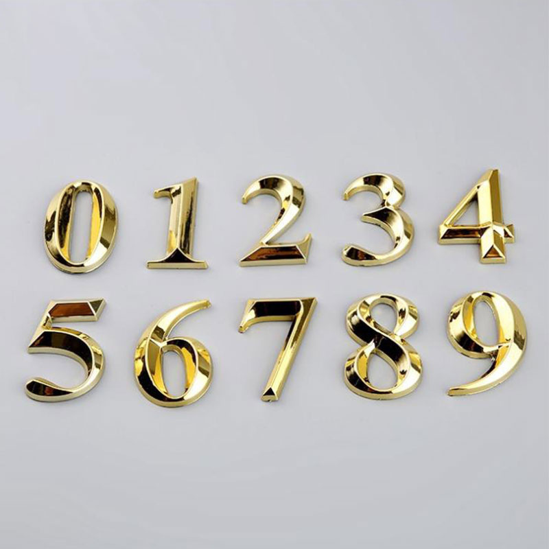 1 pz creativo oro numero di po - Interior Design Quotes recensione e prezzo