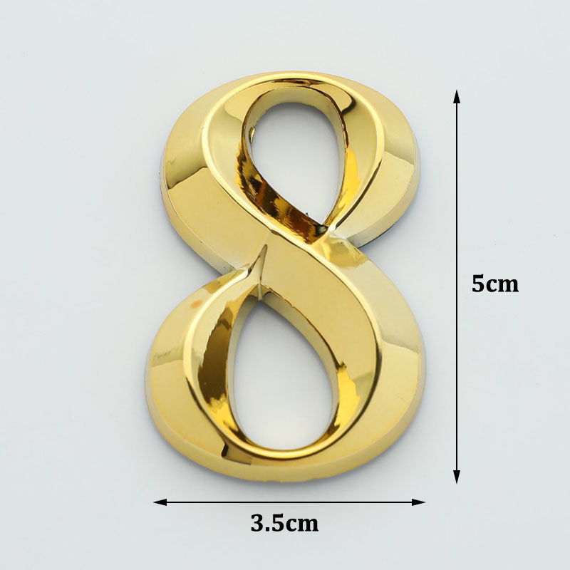 1 pz creativo oro numero di po - Interior Design Quotes recensione e prezzo