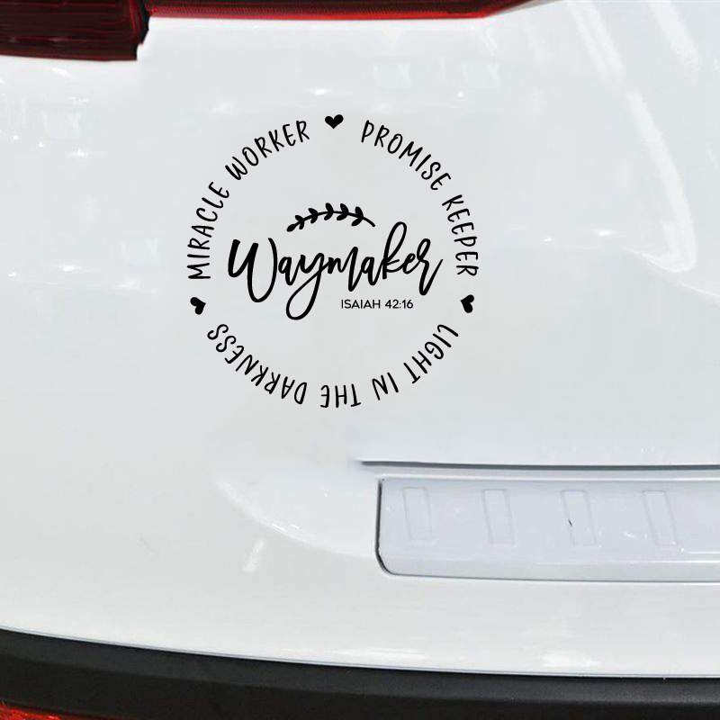 Waymaker Christian Quote adesi - Interior Design Quotes recensione e prezzo