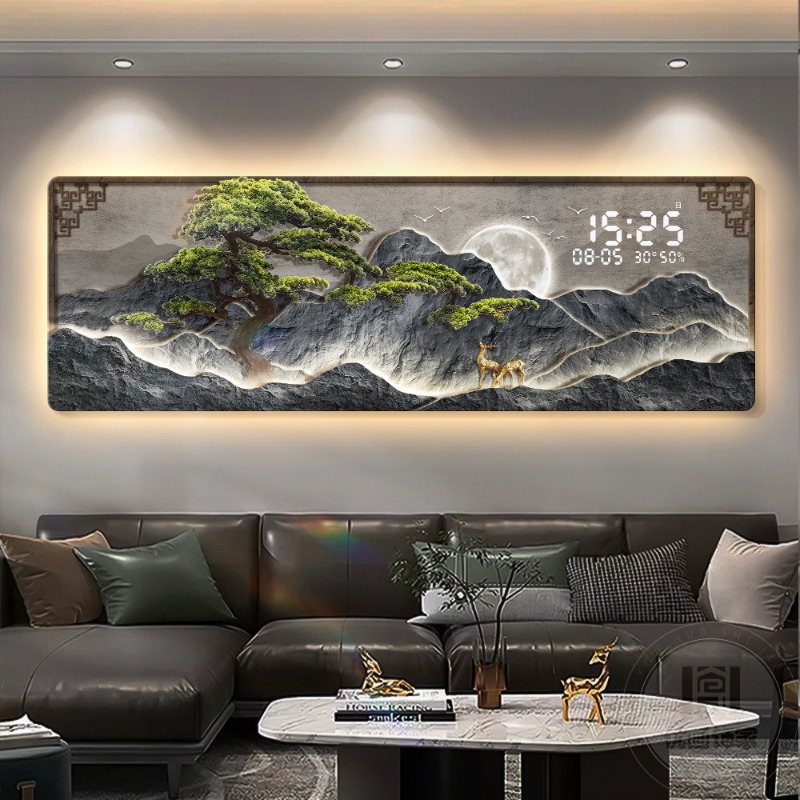 Orologio da Parete Digitale di - Interior Design Luxury Living Room recensione e prezzo