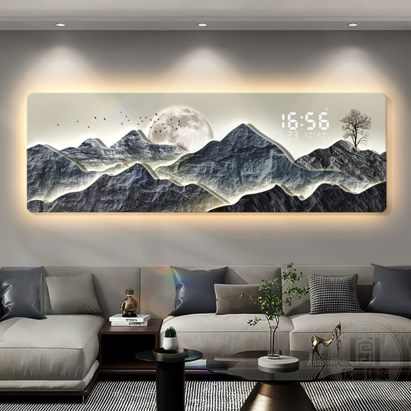 Orologio da Parete Digitale di - Interior Design Luxury Living Room recensione e prezzo