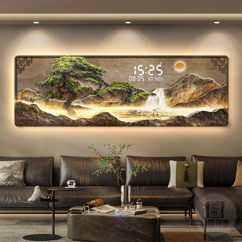 Orologio da Parete Digitale di - Interior Design Luxury Living Room recensione e prezzo
