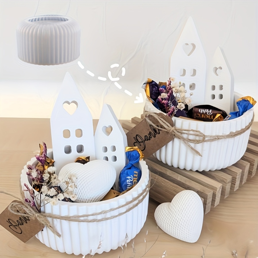 Stampo in silicone per resina, - Ceramic Candle Vessel recensione e prezzo