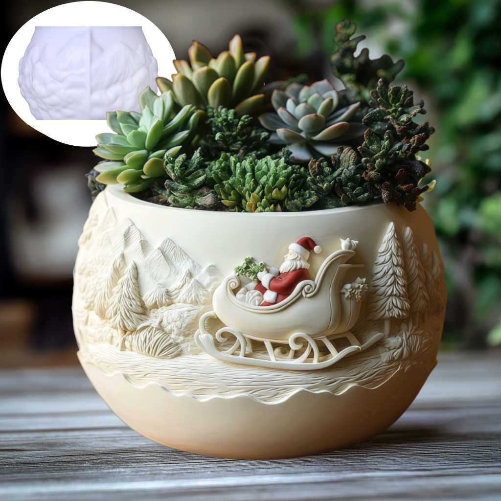 Slitta di cedro Babbo Natale R - Ceramic Candle Vessel recensione e prezzo